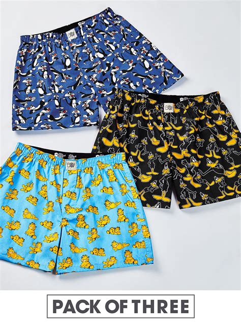 cartoon mens boxer shorts